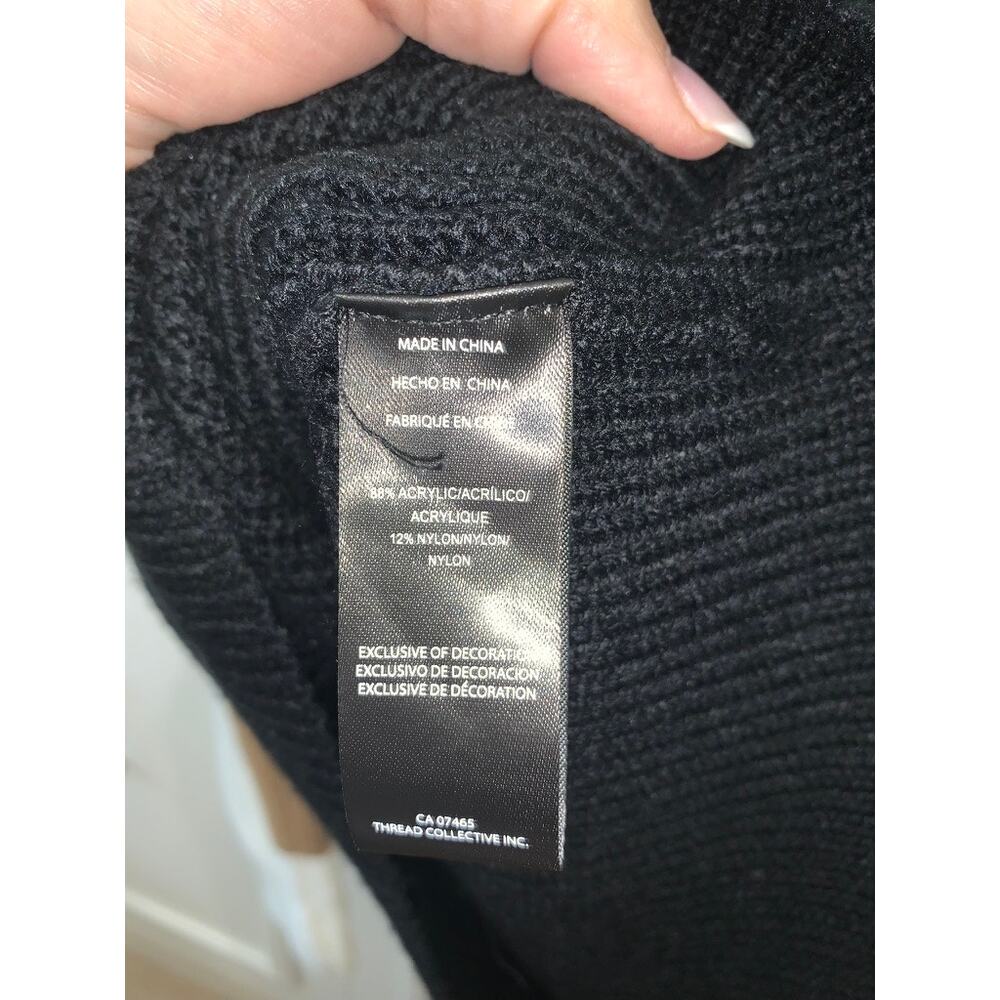 NWT Bebe Women's XL Color Block Mock Neck‎ Pullov… - image 8